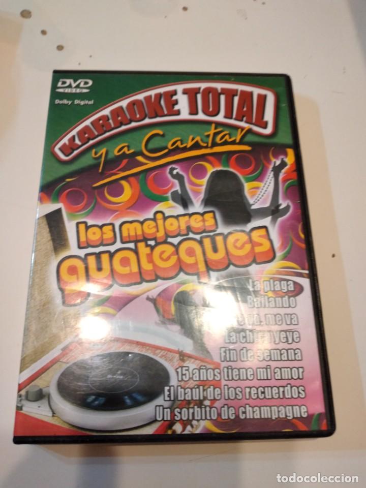 Cinema: M-4 DVD SOLO CARATULA SIN EL DISCO KARAOKE TOTAL Y A CANTAR LOS MEJORES GUATEQUES