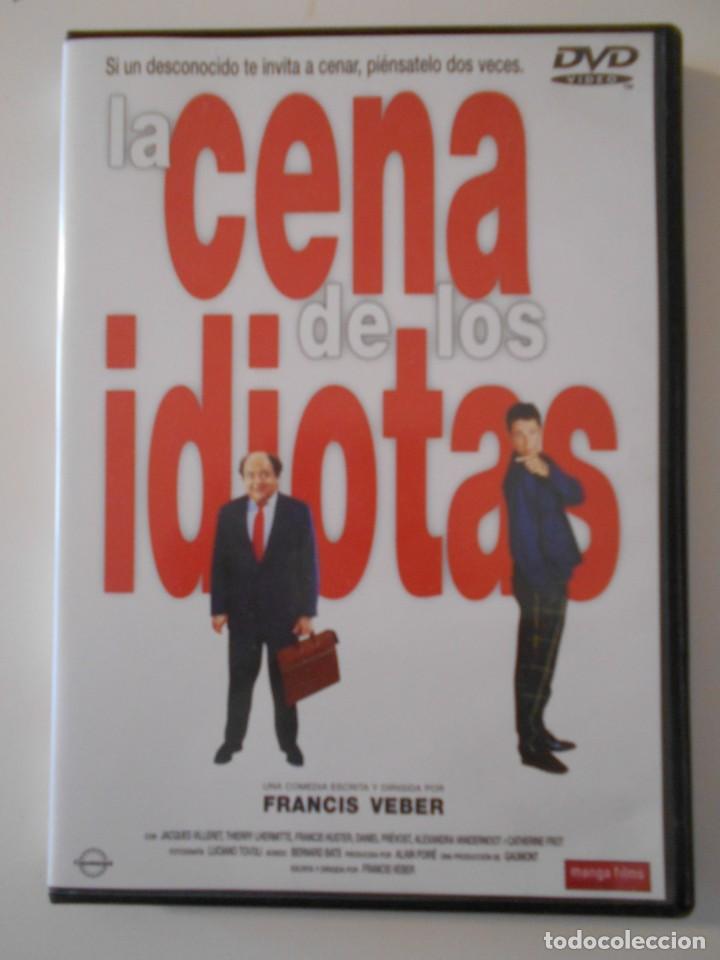 Cinema: LA CENA DE LOS IDIOTAS. DVD DE LA PELICULA DE FRANCIS WEBER. CON JACQUES VILLERET Y JACQUES VILLERET