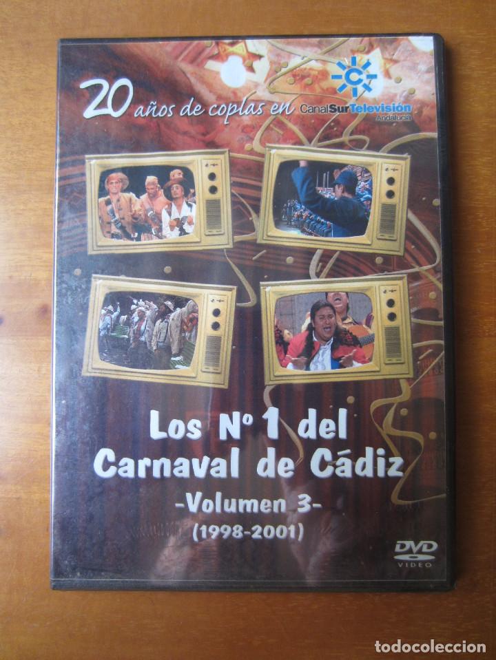 Cine: Los Numeros 1 del Carnaval de Cadiz Volumen 3 (Carnaval) (Canal Sur) (DVD Slim Precintado)