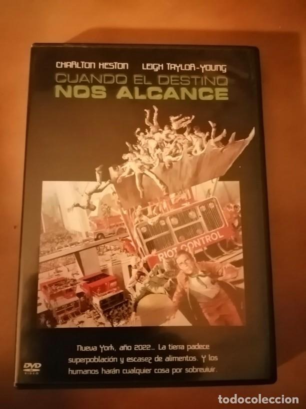 Cine: DVD CUANDO EL DESTINO NOS ALCANCE DE RICHARD FLEISCHER CON CHARLTON HESTON EDWARD G ROBINSON