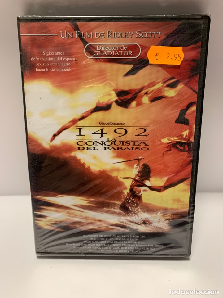 Cine: REF.ND154 1492 la conquista del para&iacute;so DVD NUEVO PRECINTADO