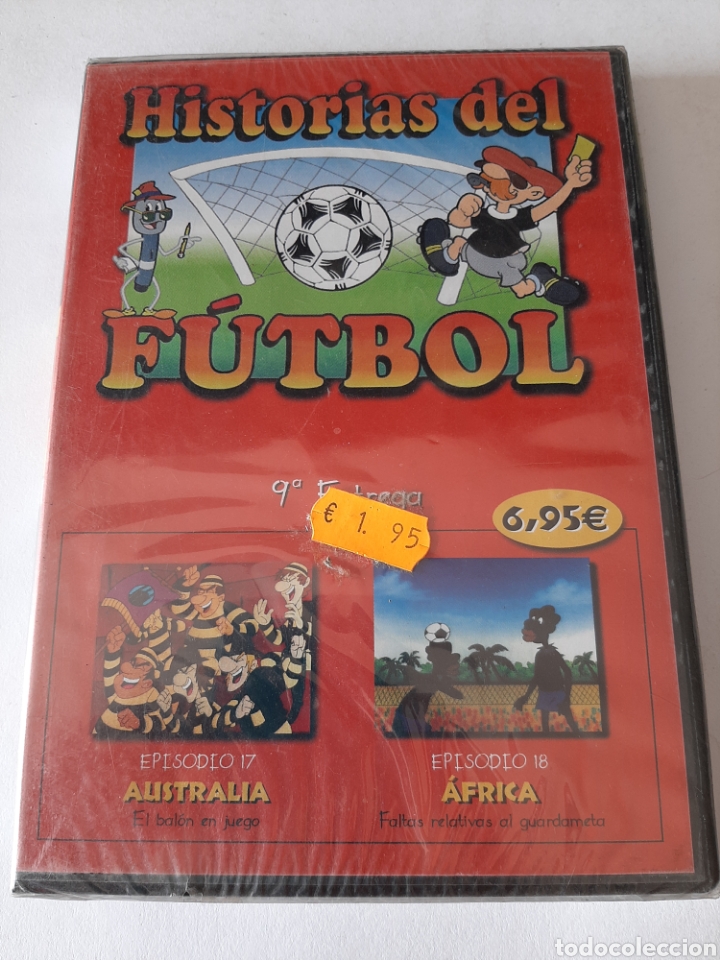 Cine: ND249 historias del f&uacute;tbol DVD NUEVO PRECINTADO
