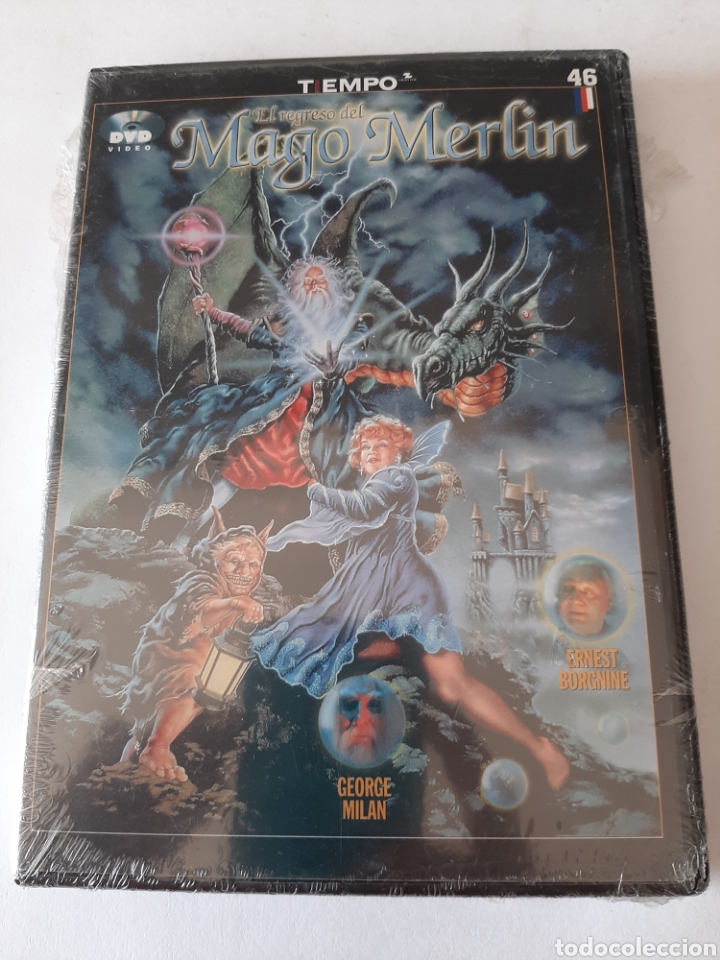 Cine: ND163 el regreso del mago Merl&iacute;n DVD NUEVO PRECINTADO