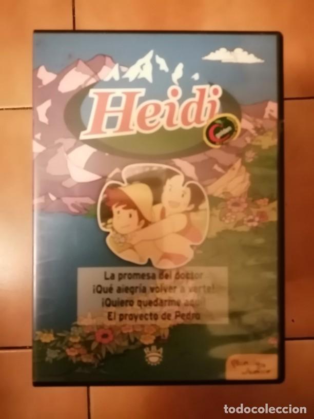 Cine: DVD HEIDI 11 LA PROMESA DEL DOCTOR QUE ALEGRIA VOLVER A VERTE QUIERO QUEDARME EL PROYECTO DE PEDRO