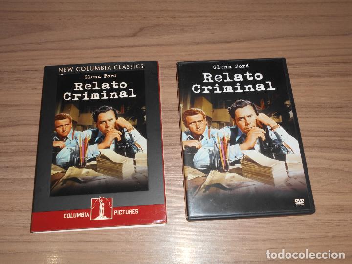 Cine: RELATO CRIMINAL DVD Glenn Ford COMO NUEVA