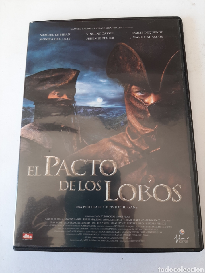Cinema: DVS51 el pacto de los lobos - DVD SEGUNDAMANO TAPA FINA