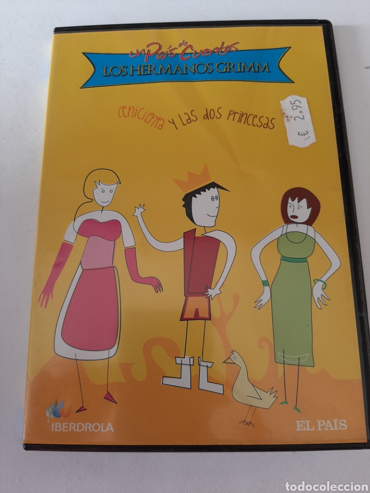 Cinema: DVS52 Cenicienta las dos princesas - DVD SEGUNDAMANO TAPA FINA