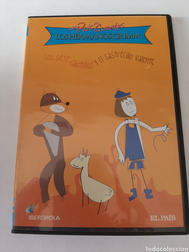 Cine: DVS52 los siete cabritillos y el sastrecillo valiente - DVD SEGUNDAMANO TAPA FINA
