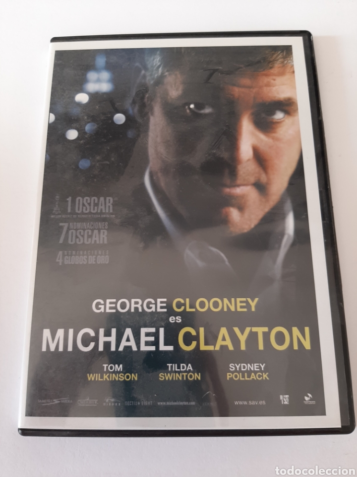 Cinema: DVS37 Michael Clayton - DVD SEGUNDAMANO TAPA FINA