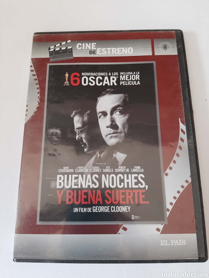 Kino: DVS33 buenas noches y buena suerte - DVD SEGUNDAMANO TAPA FINA