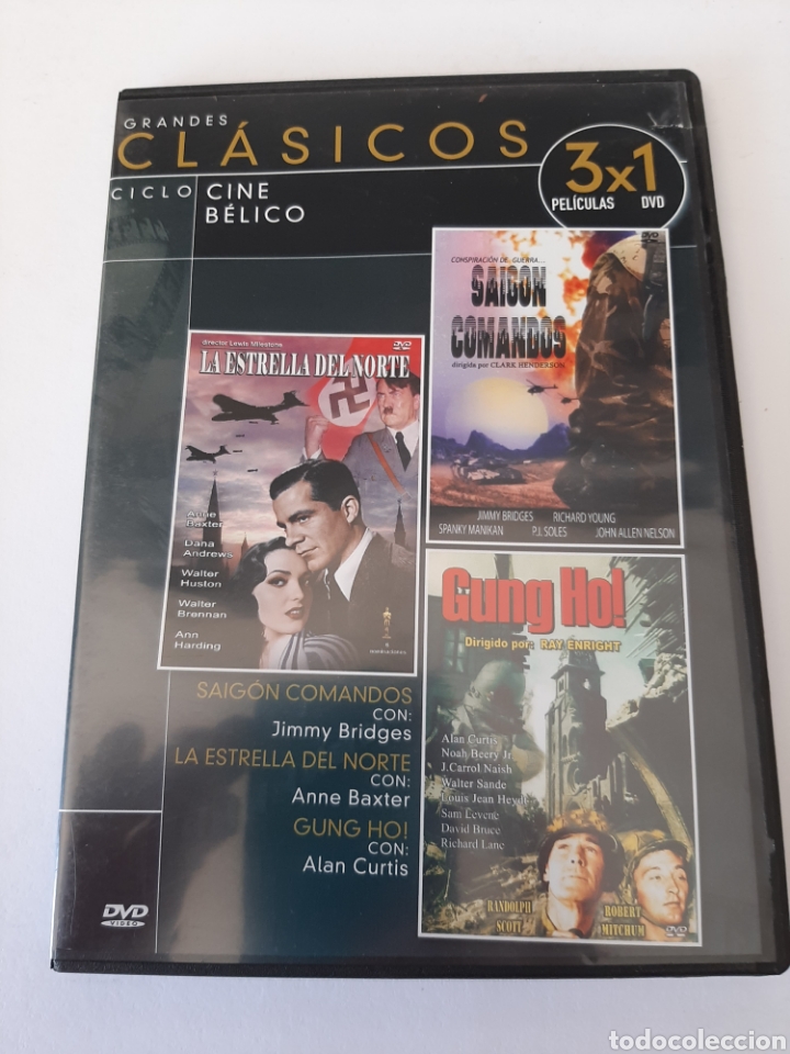 Cinema: DVS30 ciclo cine b&eacute;lico 3 - DVD SEGUNDAMANO TAPA FINA
