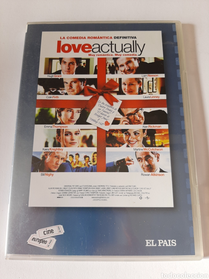 Cinema: DVS30 Love Actually - DVD SEGUNDAMANO TAPA FINA