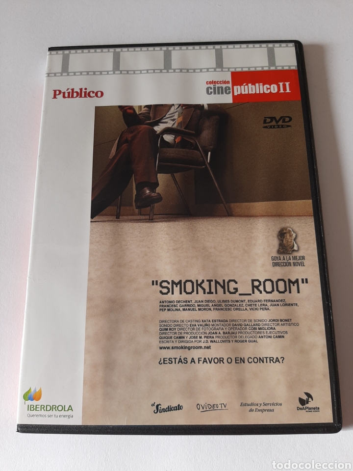 Cinema: DVS30 smoking room- DVD SEGUNDAMANO TAPA FINA