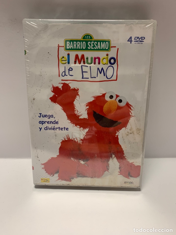 Cine: ND19 barrio s&eacute;samo el mundo de elmo DVD NUEVO PRECINTADO