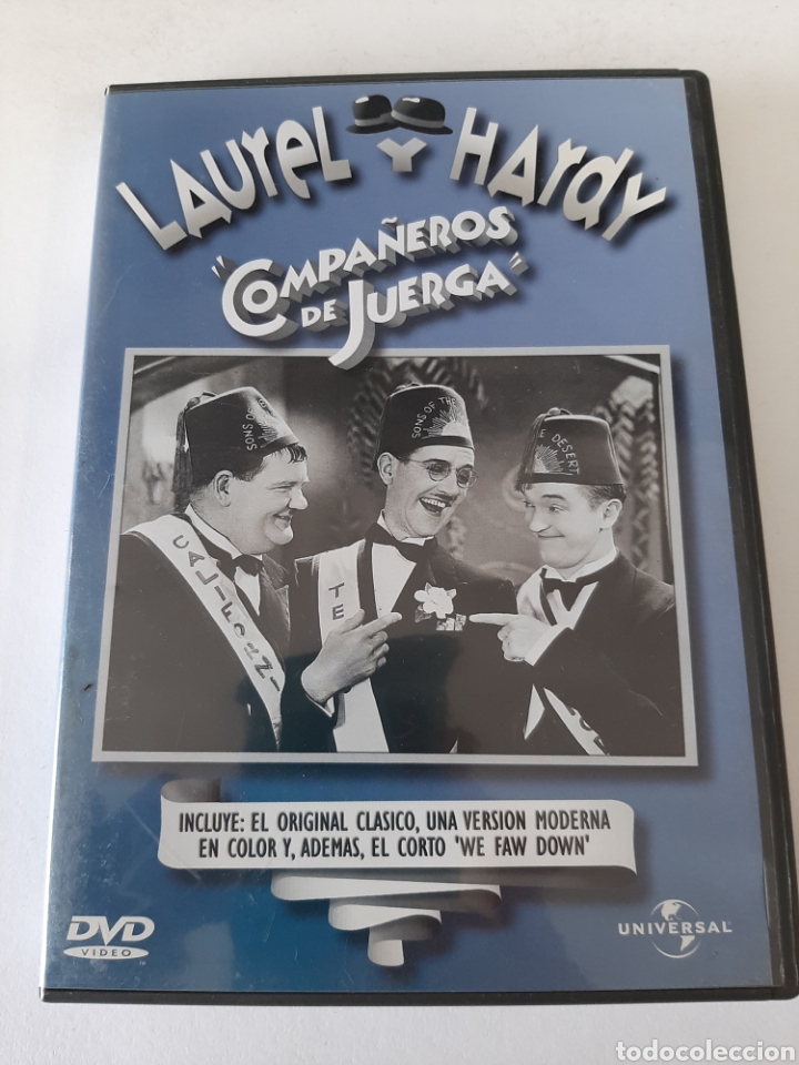 Cin&eacute;ma: S538 Laurel y Hardy compa&ntilde;eros de juerga - DVD SEGUNDAMANO