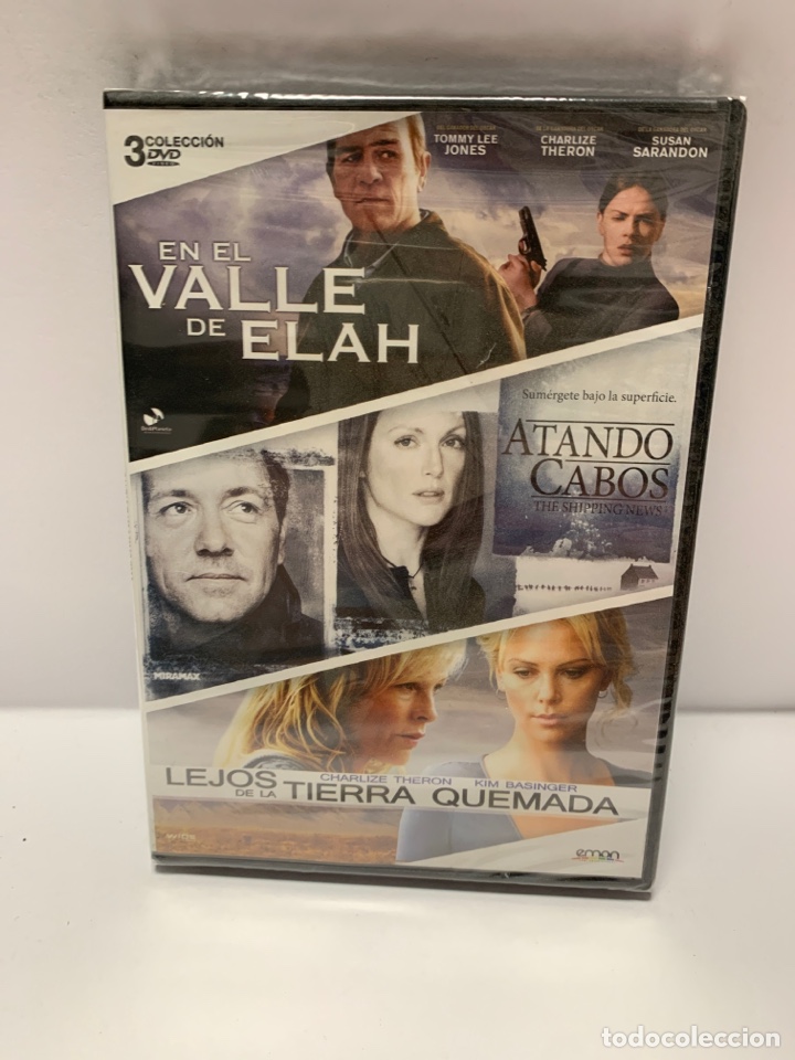 Cin&eacute;ma: ND209 pack - en el valle de elah - atando cabos - lejos de la tierra quemad DVD NUEVO PRECINTADO
