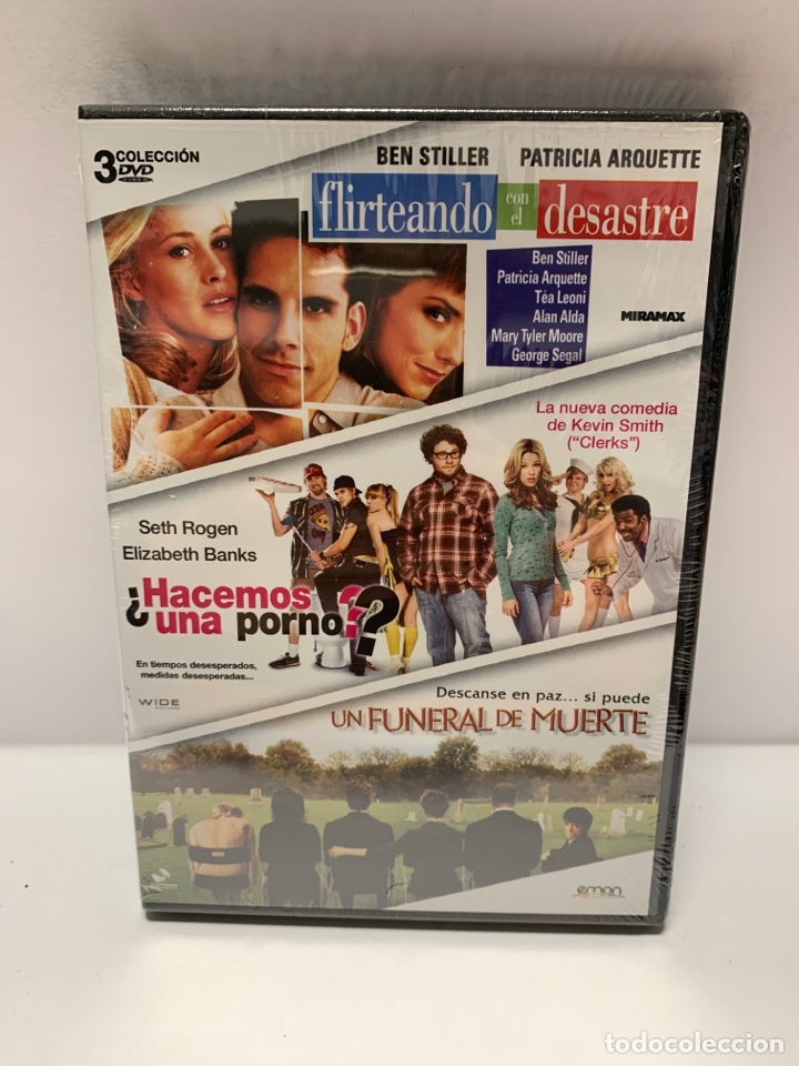 Cine: ND212 pack - man on wire - el viaje del emperador - promises DVD NUEVO PRECINTADO