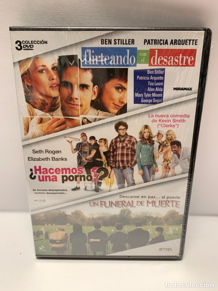 Cin&eacute;ma: ND212 pack - man on wire - el viaje del emperador - promises DVD NUEVO PRECINTADO