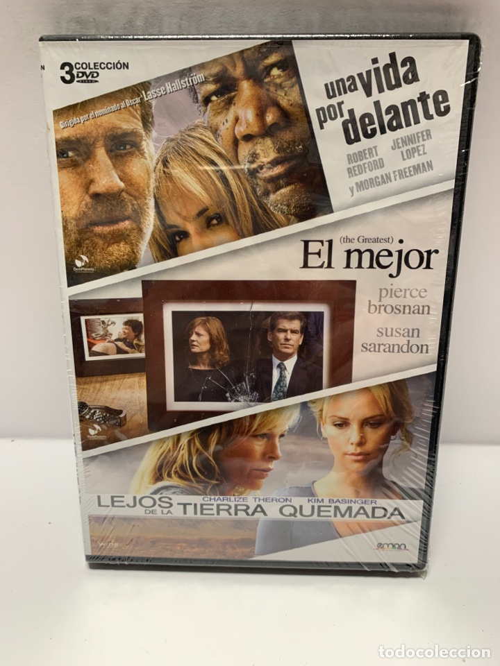 Cine: REF.ND190 pack - una vida por delante - el mejor - lejos de la tierra quemada DVD NUEVO PRECINTADO