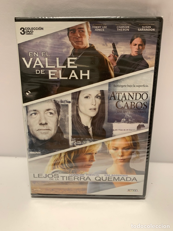 Cin&eacute;ma: REF.ND190 pack - en el valle de elah - atando cabos - lejos de la tierra quemad.DVD NUEVO PRECINTADO