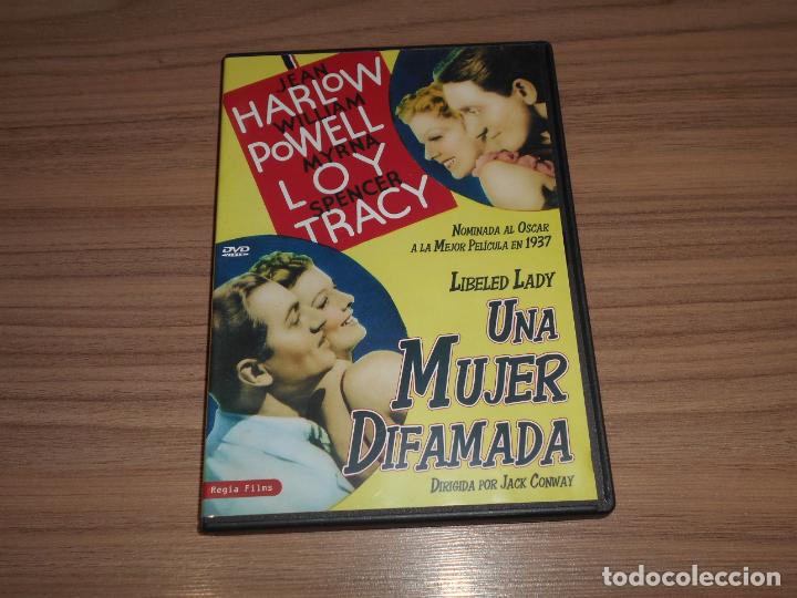 Cine: Una MUJER DIFAMADA DVD Jean Harlow MYRNA LOY William Power SPENCER TRACY Como NUEVA