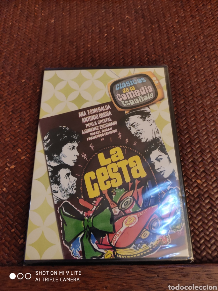 Cine: La cesta precintada DVD cine espa&ntilde;ol