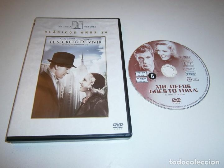 Cine: EL SECRETO DE VIVIR DVD GARY COOPER JEAN ARTHUR FRANK CAPRA