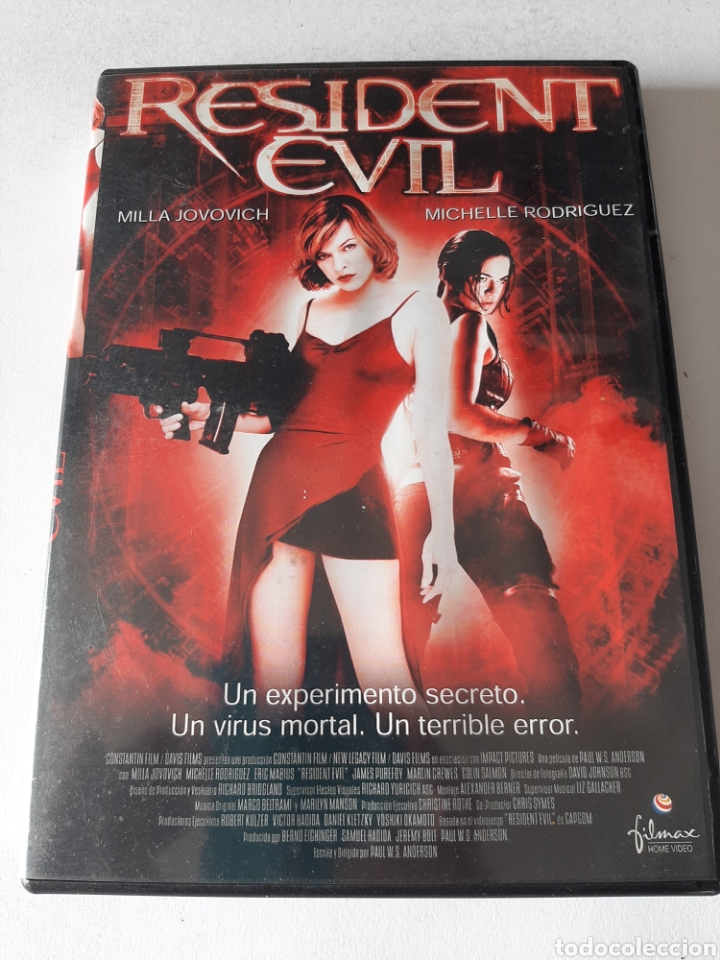 Cine: S400 Resident Evil - DVD SEGUNDAMANO