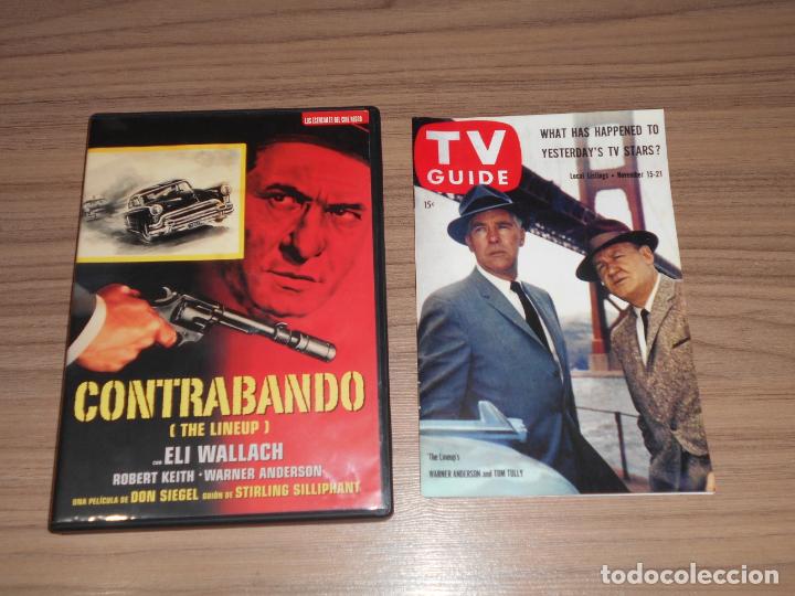 Cine: CONTRABANDO Edicion Especial DVD + LIBRETO de DON SIEGEL Eli Wallach COMO NUEVA
