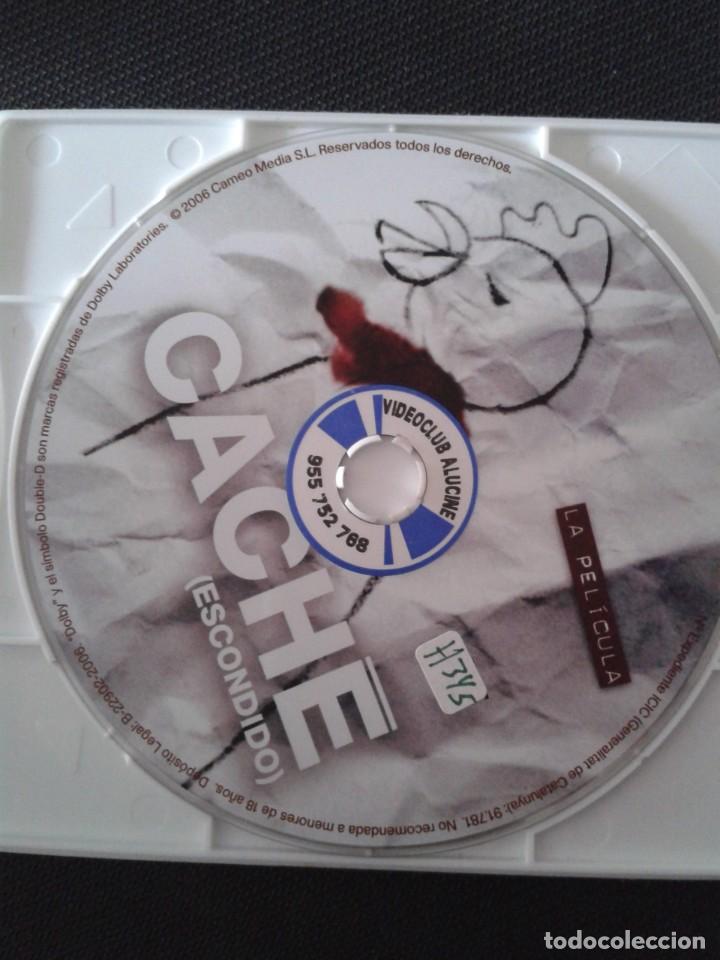 Cine: CACHE (ESCONDIDO). DVD