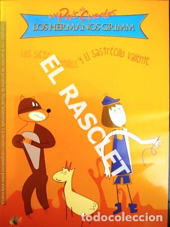 Kino: DVD - PELICULA INFANTIL LOS HERMANOS GRIMM -LOS SIETE CABRITILLOS Y EL SASTRECILLO VALIENTE