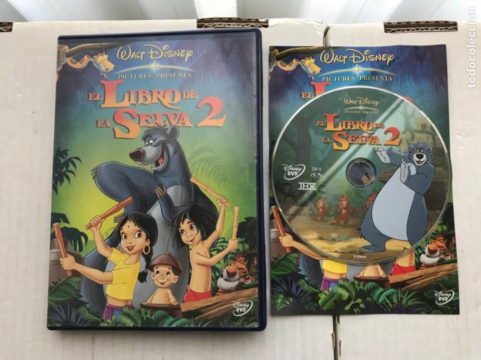 El Libro De La Selva 2 Walt Disney Dvd Pelicula Comprar Películas En