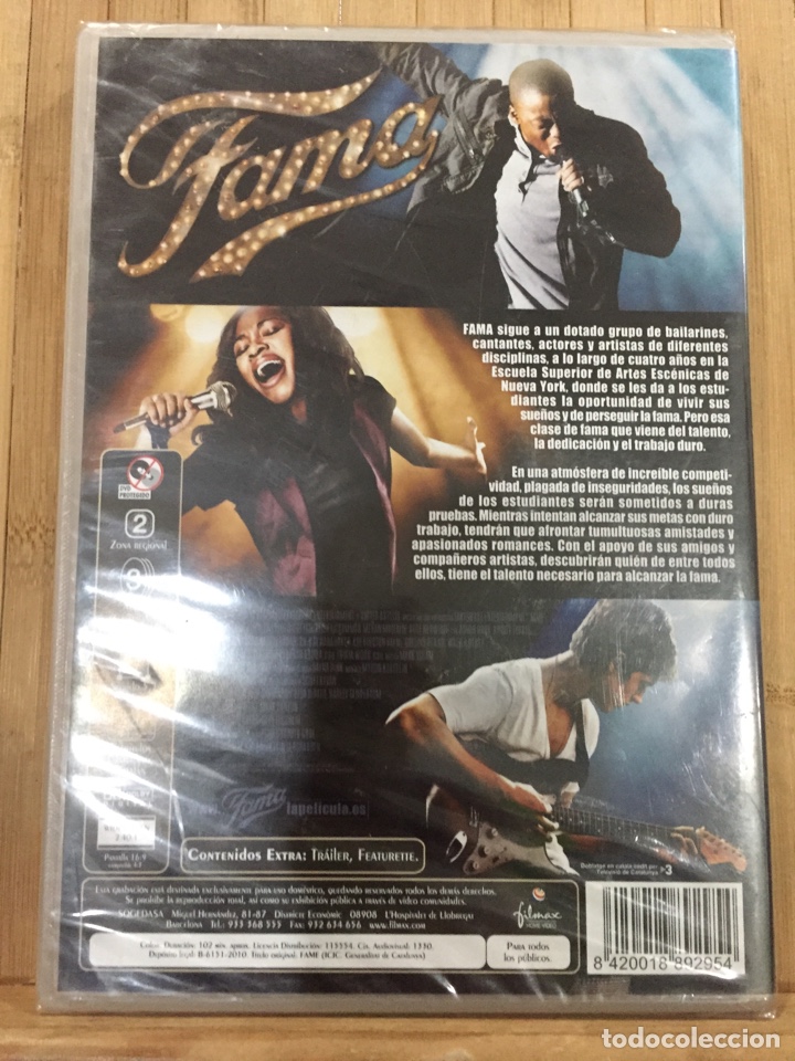 Cine: Fama DVD - Precintado - - Foto 2