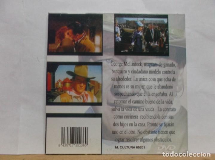 Cine: EL GRAN MCLINTOCK - DVD - JOHN WAYNE.. - Foto 2