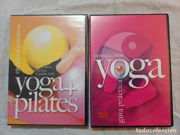 yoga.pilates.dvd.guia practica.ejercicios.lote. - Compra venta en