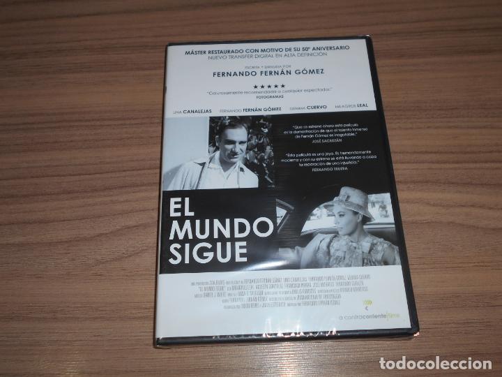 Cine: EL MUNDO SIGUE Edicion Especial NUEVO TRANSFER DIGITAL DVD Fernando Fernan Gomez USADA Como NUEVA