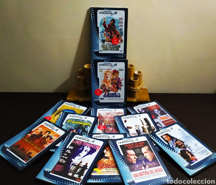Cinema: ★15 PEL&Iacute;CULAS en DVD★ ICONOS DE HOLLYWOOD; Colecci&oacute;n de &rdquo; EL PAIS &rdquo;. Precio Unidad 1&euro;.