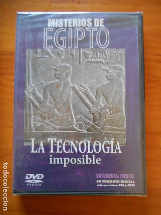 Kino: DVD LA TECNOLOGIA IMPOSIBLE - MISTERIOS DE EGIPTO - NUEVA, PRECINTADA (AF)