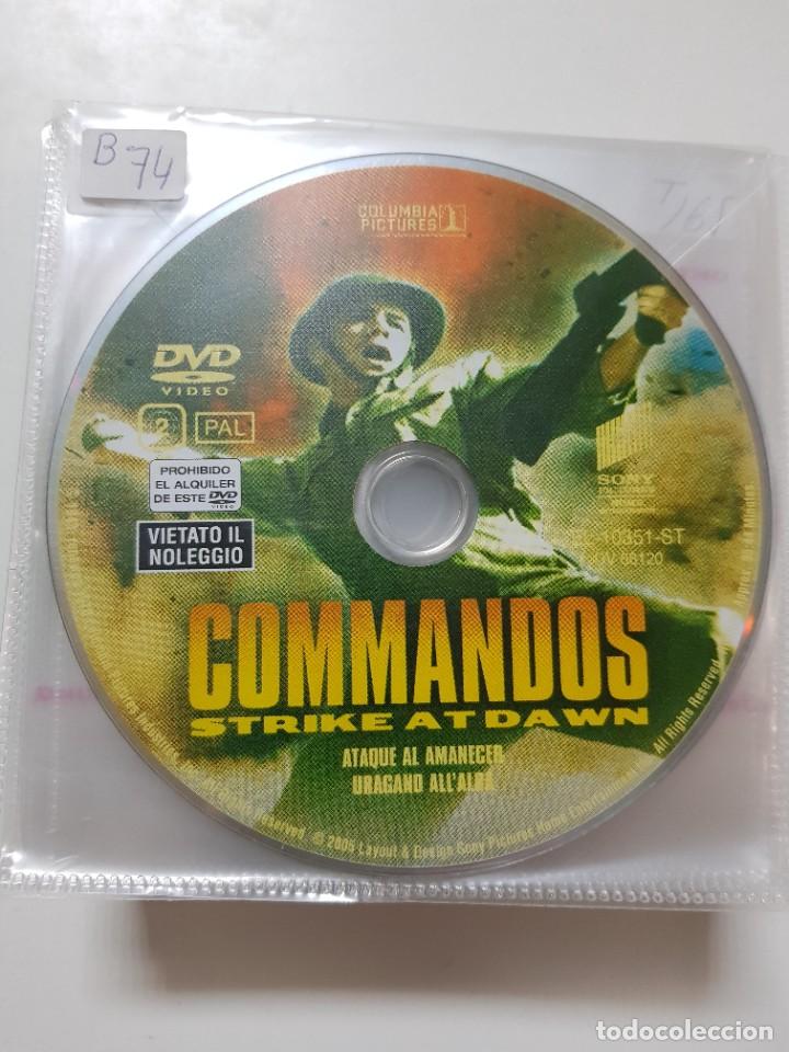 Cinema: PELICULA EN DVD. SOLO DISCO. COMMANDOS. STRIKE AT FORCE. ATAQUE AL AMANECER