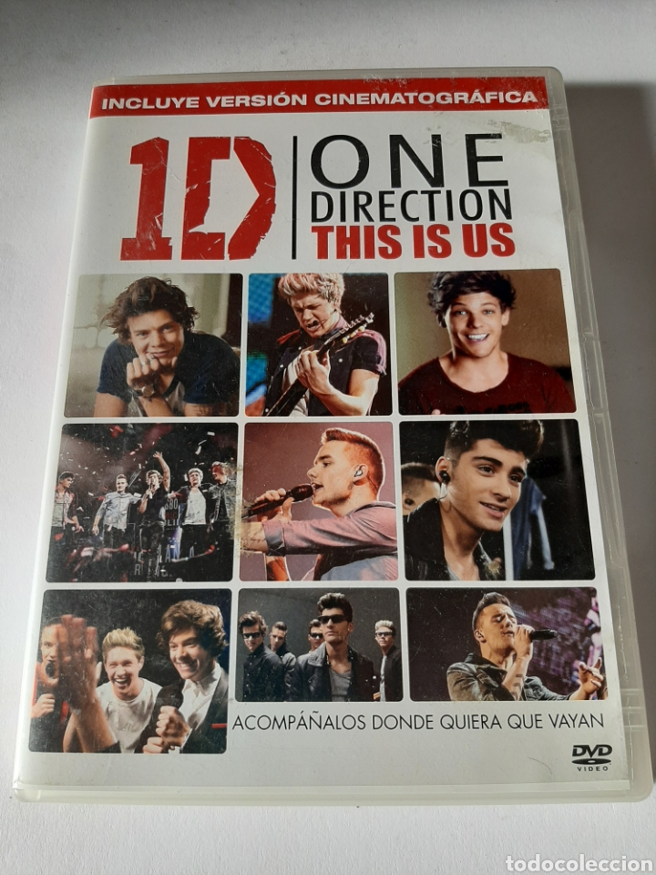 Cinema: S398 One Direction this is us - DVD SEGUNDAMANO