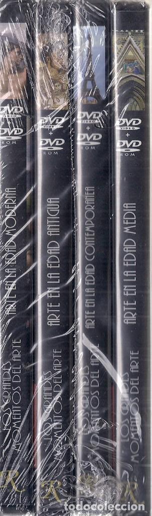 Cine: GRANDES MOMENTOS DEL ARTE. Pack de 4 dvds: ARTE EN LA EDAD ANTIGUA / ARTE EN LA EDAD MEDIA...