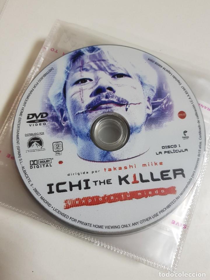 Cine: PELICULA EN DVD. SOLO DISCO. ICHI THE KILLER. EXPLORA TU MIEDO. DOS DISCOS
