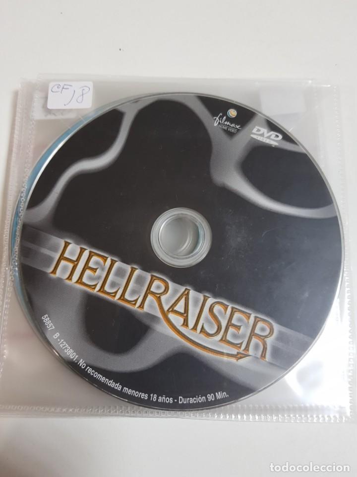 Cine: PELICULA EN DVD. SOLO DISCO. HELLRAISER - Foto 1