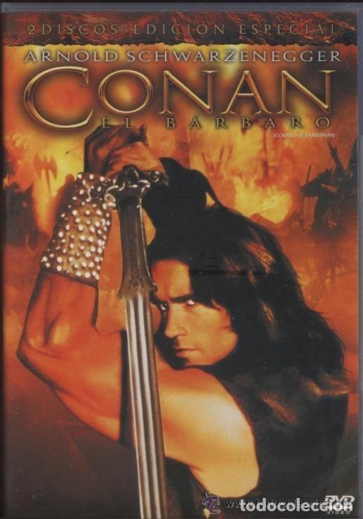 Cine: CONAN, EL B&Aacute;RBARO (ARNOLD SCHWARZENEGGER). EDICI&Oacute;N COLECCIONISTA. 2 DISCOS