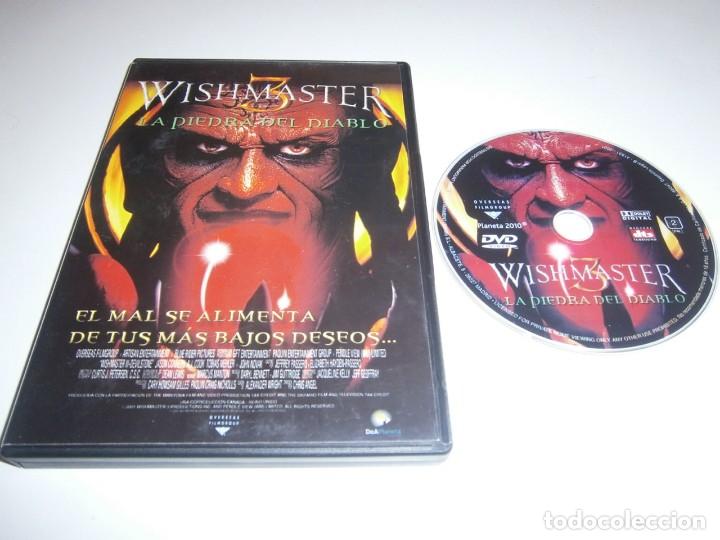 Cine: WISHMASTER 3 LA PIEDRA DEL DIABLO DVD