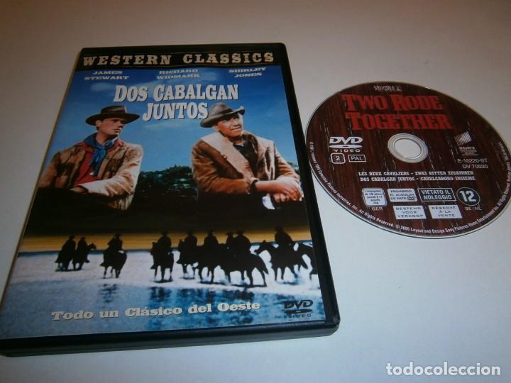 Cine: DOS CABALGAN JUNTOS DVD JAMES STEWART RICHARD WIDMARK