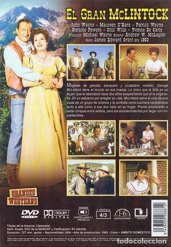 Cine: EL GRAN MCLINTOCK JOHN WAYNE - Foto 2