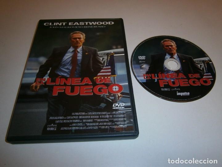 Cine: EN LA LINEA DE FUEGO DVD CLINT EASTWOOD