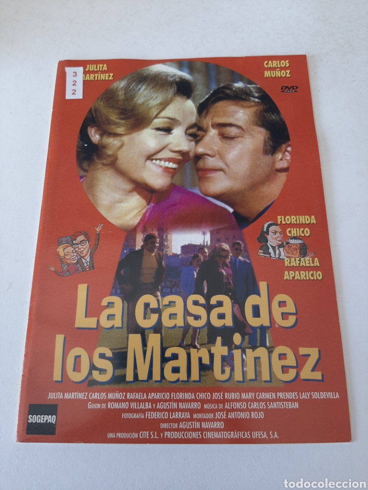 Cinema: CTN322 la casa de los Mart&iacute;nez DVD EDICION CARTON SEGUNDAMANO