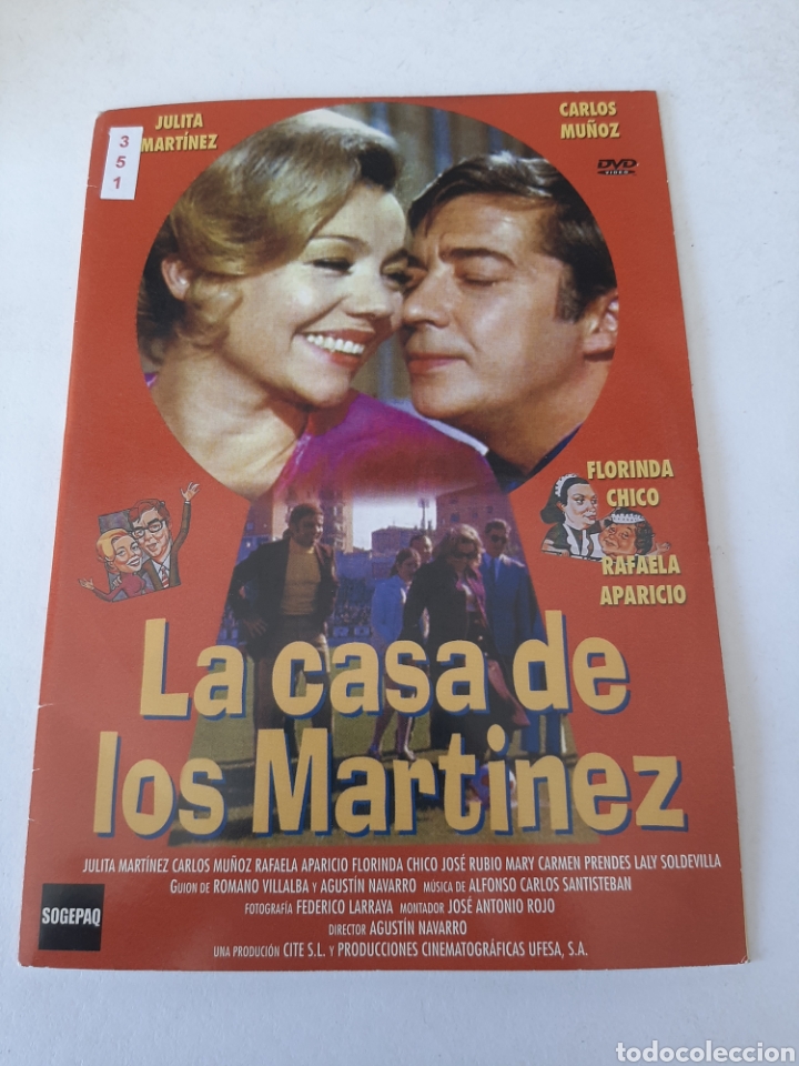 Cin&eacute;ma: CTN351 la casa de los Mart&iacute;nez DVD EDICION CARTON SEGUNDAMANO
